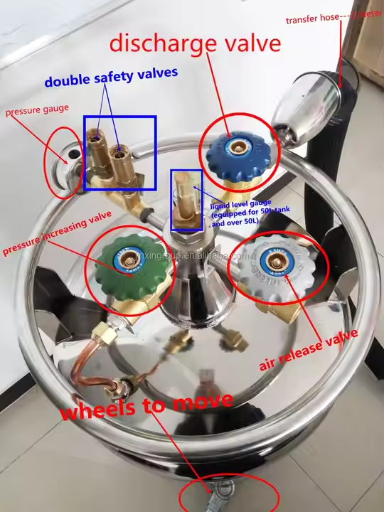 自增壓液氮罐 自增壓液氮罐